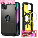 Spigen iPhone14Plus ケース MagSafe 対応 3層構造 スタンド付き マグネット搭載 米軍MIL規格取得 カメラ保護 傷防止 衝撃吸収 ワイヤレス充電対応 タフ・アーマー・マグフィット ACS04914 (ガンメタル)