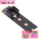 Cablecc PCI Express NGFF Key B+M - SATA 3.0 6Gbps デュアルポート 垂直アダプタ コンバーター ハードドライブ拡張カード JMB582 2230 2242 2260 2280(2)