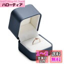 Oirlv 指輪ケース リングケース PUレザー 1個用 持ち運び ミニ プロポーズ 婚約 記念日などに適当 ギフトケース H06901 (ブルー)
