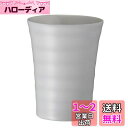 ベストコ ダブルステンレス タンブラー セラミック加工 300ml リリーホワイト ひんやり&あったか セラステン 保温・保冷 真空二重構造 陶器風 ND-82...