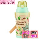 スケーター(Skater) ステンレス 子供用 水筒 380ml ストロー飲み 3D となりのトトロ やさい色 ジブリ SSPV4(3)