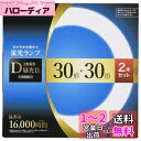 オーム電機 丸形蛍光ランプ 30形+30形 3波長形昼光色 長寿命タイプ 2本セット FCL-3030EXD-16H 06-4527 OHM