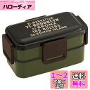 スケーター(Skater) Ag+ 抗菌 ふんわり盛れる 2段弁当箱 大容量 850ml ブルックリン 日本製 PFLW9AG