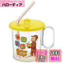 スケーター (skater) 抗菌 ストローコップ おさるのジョージ 日本製 SKJ6AG-A