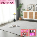 Keusnix カーペット ラグ ラグマット滑り止め付 洗える 185×185cm 約2畳 絨毯 防ダニ 抗菌 防臭 オールシーズン快適に使用 床暖房 ホットカ...