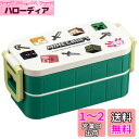 スケーター(Skater) 弁当箱 マインクラフト エクスプローラー 600ml 抗菌 2段 女性用 日本製 YZW3AG-A