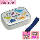スケーター (skater) 弁当箱 ディノサウルス ピクチャー 370ml アルミ製 保温庫対応 子供用 日本製 ALB5NV-A