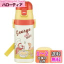 スケーター (skater) 水筒 350ml おさるのジョージ 23 子供用 直飲み コップ飲み 2WAY コップ付き ステンレス SKDC3-A(3)