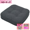 HAVARGO 座布団 椅子用 低反発+高反発 二層構造 椅子クッション 竹炭入り 除湿消臭 お尻が痛くならないクッション 低反発クッション チェアクッション フロアクッション 馬蹄型 滑り止め (42X41X7, ダークグレー)