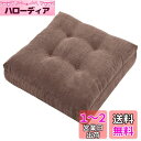 Baibu Home 座布団 クッション 低反発+高反発 厚め 極厚 ゆっくり沈む クッション ざぶとん フロアクッション コーデュロイ生地 カバー丸洗える 床置き 42角 おしゃれ 新型3層構造