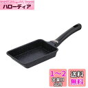 ベストコ ミニ 卵焼き器 9×14.5cm エッグパン ガス火専用 ダイヤモンドコート マーブル ND-3523 イージーライト ネオ