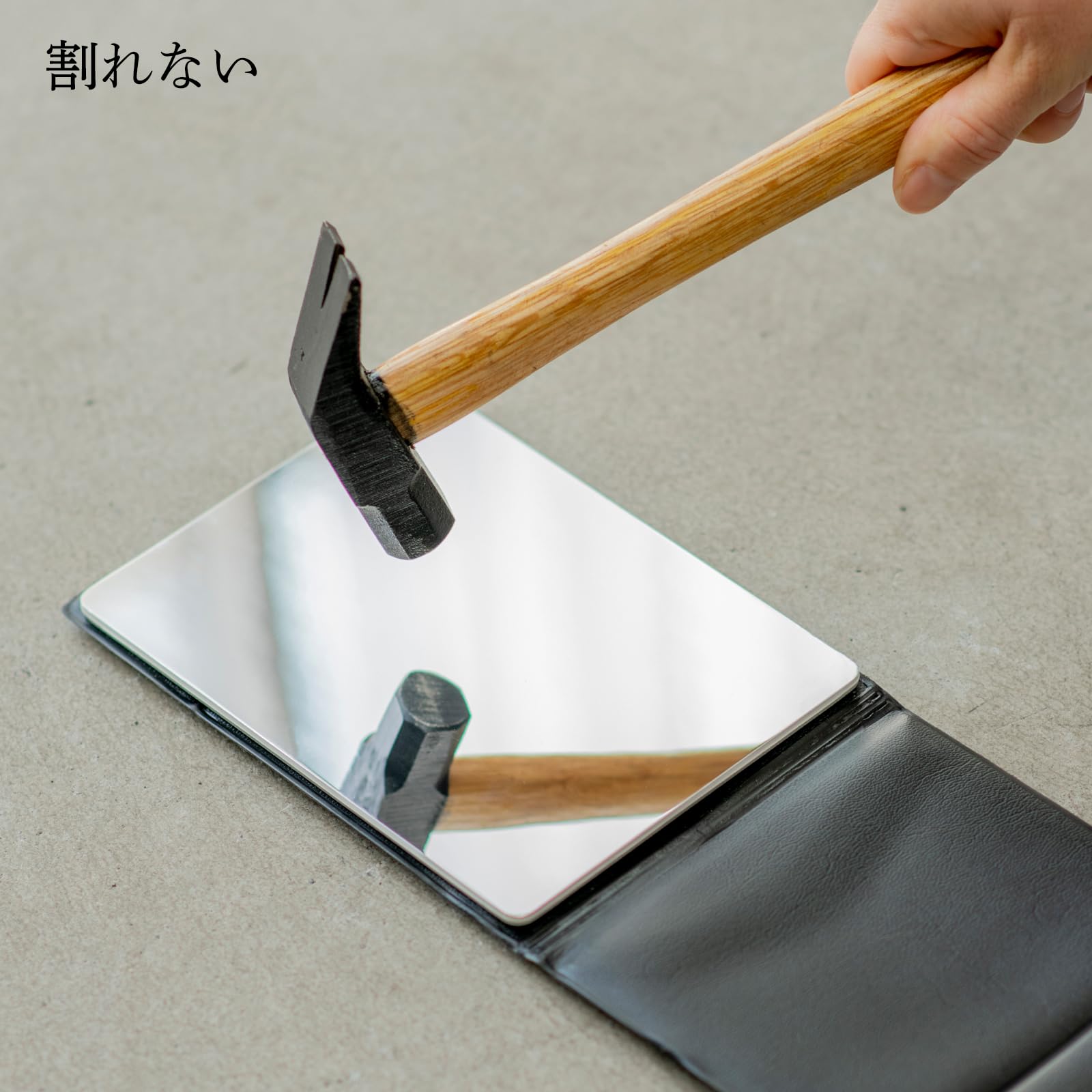 【メール便】 メリー ハンドミラー ブラウン(べっ甲調) No.402【お寄せ品、返品キャンセル不可。欠品終売時連絡あり】
