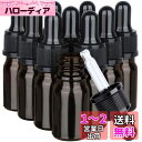 Teenitor 遮光瓶 5ml スポイト付き遮光瓶 10本 アロマオイルボトル ガラス製 精油ボトル 遮光スポイト瓶 アロマ保存容器 アロマ瓶 精油瓶 精油小...