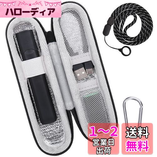 【co2CREA 収納ケース】Dr.Stick TypeX/DR.VAPE Model3/2に対応 耐衝撃 防水 For Dr Stick/DR.VAPE2本体専用収納ケース，ブラック（ケースのみ） その1