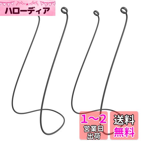 Quietide 耳栓コード 2本セット 耳栓専用紐 耳栓紛失防止シリコン紐 絡みにくい 超軽量 コンパクト ほとんどのイヤーチップ取り外し可能の耳栓に適用 ブラック Quietide 耳栓コード 2本セット 耳栓専用紐 耳栓紛失防止シリコン紐 絡みにくい 超軽量 コンパクト ほとんどのイヤーチップ取り外し可能の耳栓に適用 ブラック