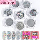 Coollooda ジュエリーパーツ ネイルパーツ グリッター キラキラ 【 6種類のデザイン 】 容器入り DIY ネイルアート 大きなスパンコール ネイルタウン ラメグリッター グラデーションネイル ラメパウダー ヘア飾り 顔 ボディ クリスマス 新年 パーティー シルバー