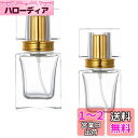 DIZLAS 香水瓶 持ち運び アトマイザー ガラスボトル 小分け 携帯用スプレー 詰め替え容器 30ml (ゴールド) 2個セット