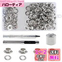 Bestgleレザークラフト 両面ハトメキット 両面ハトメ玉100組内径10mm ハトメ 両面頭 クラフト金具 レザークラフト材料 手芸用品DIY ハンドメイド材料 収納ケース付き