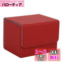 Venssu デッキケース トレカケース ストレージボックス 横入れ マグネット PU レザー 120枚「 遊戯王 ポケモン デュエマ 各種 カードゲーム に使...