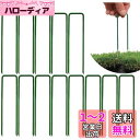 Odowalker100本セット 人工芝 防草シート固定ピン おさえピン Uピン杭 人工芝 ピン 3*15cm 防草 シートピン U字ピン