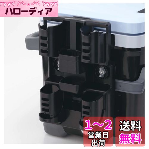 シマノ(SHIMANO) ダブルロッドレスト 釣り用クーラーボックス アクセサリ NA-D03V ブラック