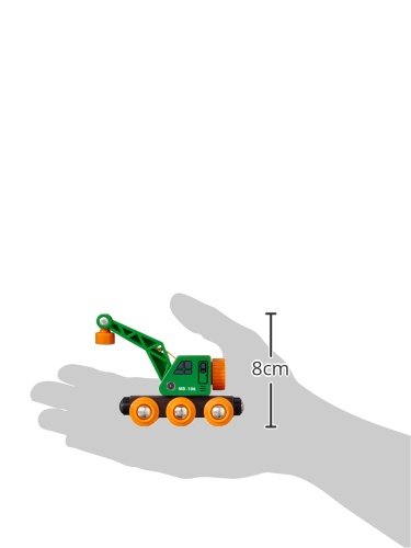 BRIO 緑のクレーンワゴン 33698
