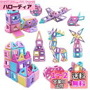 AMYCOOL マグネットブロック 61pcs 磁気おもちゃ 女の子 ブロック おもちゃ 補充パック ばら売り 追加 お試しパック 知育玩具 かわいい 立体パズル 子供 男の子 小学生 幼児 孫 ゲーム モデルDIY 積み木 保育園 出産祝い 入園 クリスマス 誕生日 プレゼント 日本語説明書