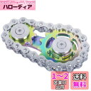 Fidget Spinner、リンケージバイクチェーンスピナーデザイン2ギアフィギティスピンフィンガーゲーム、滑らかなベアリングを備えた金属ステンレス鋼耐久性のある力学、大人の子供のためのフィジットおもちゃ - カラフル