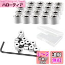 ピンバッジのピンバッチ 留め具 金具 ネジ式キャッチ 銀色 6×5mm 20個セット(箱入り) HUAZONTOM