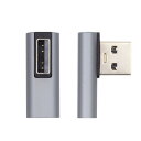 xiwai Type C USB-C メス 90度 直角 ロープロファイル USB 3.0 A オス データアダプター デスクトップ ノートパソコン用