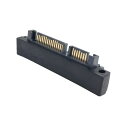 cablecc 直角 90度 SATA 22ピン 7+15オス→SATA 22P メス延長コンバーターアダプター(2)
