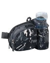 WATERFLY(ウォーターフライ) ウエストバッグ ウェストポーチ アウトドア 水筒ポーチ付き 男女兼用 ランニング ウォーキング ジョギング 登山 散歩 軽...