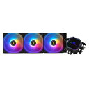 Thermalright Frozen Prism 360 Black ARGB 水冷CPUクーラー、360冷却列サイズARGB、120mm PWMファン×3、S-FDBベアリング、AMD/AM4/AM5、Intel LGA 1150/1151/1200/ 2011/1700/1851用オールインワン水冷クーラー(2)