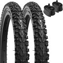 2本セット,16 1.75 タイヤ,16x1.75 47-305 自転車タイヤ + 16x1.5/1.75 自転車チューブ 肉厚 米式バルブ32mm + タイヤ...