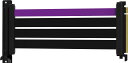 Cooler Master MasterAccessory Riser Cable PCIe 4.0 x16 ライザーケーブル MCA-U000C-KPCI40-300 CS8311 ブラック/パープル 300mm