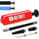 SPORTBIT プルインフレシステム付きボールポンプ あらゆるスポーツボールに最適 バレーボールポンプ バスケットボールインフレーター フットボール サッカー...