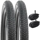 2本セット,14 1.75 タイヤ,自転車 タイヤ 14x1.75 47-254 + 14x1.75/2.25 チューブ 肉厚 米式バルブ32mm+リムテープ,Y-1116