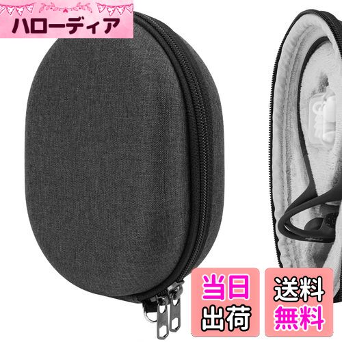 【送料無料】Geekria ケース Sheild ヘッドホンケース 互換性 ハードケース 旅行用 ハードシェルケース After.Shokz Shokz OpenRun Mini, Air, OpenRun Pro, OpenRun, OpenComm, OpenMove に対応 収納ポーチ付き (ダークグレー)