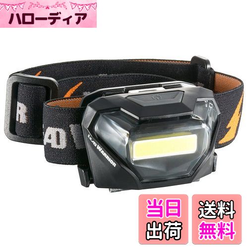 ̵ۥŵ LEDإåɥ饤 LEAD WARRIOR Ӽ 300lm LC-LW300C-K 08-1325 OHM