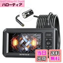 【送料無料】DEPSTECH ファイバースコープ カメラ デュアルレンズ 1080P 4.3インチLCDモニター搭載 内視鏡カメラ 7.9MM 超薄型レンズ IP67防水検査カメラ 工業用 スネークカメラ LEDライト搭載 32GB TFカード付き 配管カメラ 年末大掃除/排水口/車/機械の保守点検整備 DS300