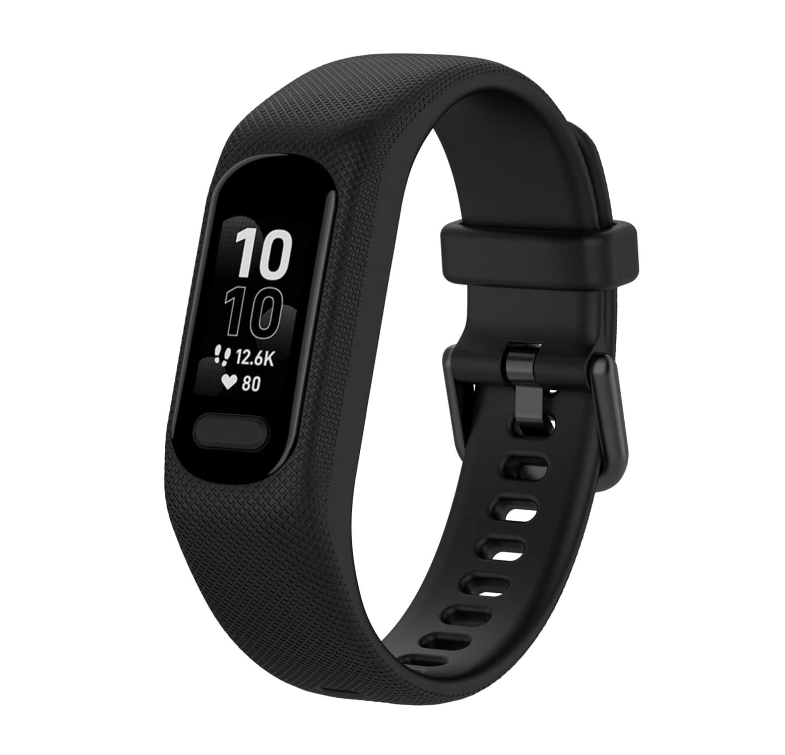 ハローディア楽天市場店の【送料無料】for Garmin(ガーミン) vivosmart 5 バンド ベルト 3色セット 交換バンド シリコン 互換品 替えバンド 交換ベルト ストラップ アクセサリー (ブラック+ミントグリーン+アーミーグリーン)｜アングル2