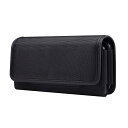 【送料無料】ベルトケース 2台入れ,YODIMDA 携帯ベルト ケース横型 iPhone14 plus,14 pro max, 15 pro max, Xperia 用 携帯ホルダー ベルト|詳細画像