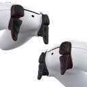 【送料無料】PlayVital DUNE ps5コントローラーに対応用トリガーストップショルダーボタンエクステンションキット、ps5 Portalコントローラーに対応用ストッパーバンパートリガーエクステンダーゲーム改善アジャスター、ps5 Edge用ゲーム改善アジャスター【黒】