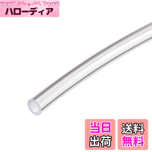 【送料無料】DMiotech 内径6 mm 外径8 mm クリア PVCチューブ フレキシブル 透明 ビニールチューブ 庭..