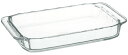 【送料無料】iwaki(イワキ) 耐熱ガラス オーブントースター皿 ベーシックシリーズ 240×145×35mm 700ml KBC3850 BC3850