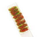 【送料無料】草むら(緑・花つき・赤) ジオラマ用素材 情景コレクション グラス模型 建物モデル 装飾 風景 箱庭 鉄道模型 ジオラマ PJ08R-1JP