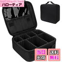 【送料無料】Viemior メイクボックス プロ用 コスメボックス メイクポーチ 機能的 大容量 化粧ポーチ コスメポーチ 持ち運び メイクぼっくす 化粧品 メイク 道具 収納ボックス メイクブラシバッグ 旅行 出張用 (黒)