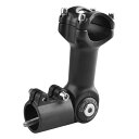 【送料無料】TRIWONDER 自転車ステム 0~90度調整 28.6mm 25.4mm ハンドルステム バイクステム マウンテンバイク ロードバイク クロスバイク MTB 対応可能 ハンドルバー用 60mm / 80mm / 93mm / 100mm (31.8 x 93mm, ブラック)