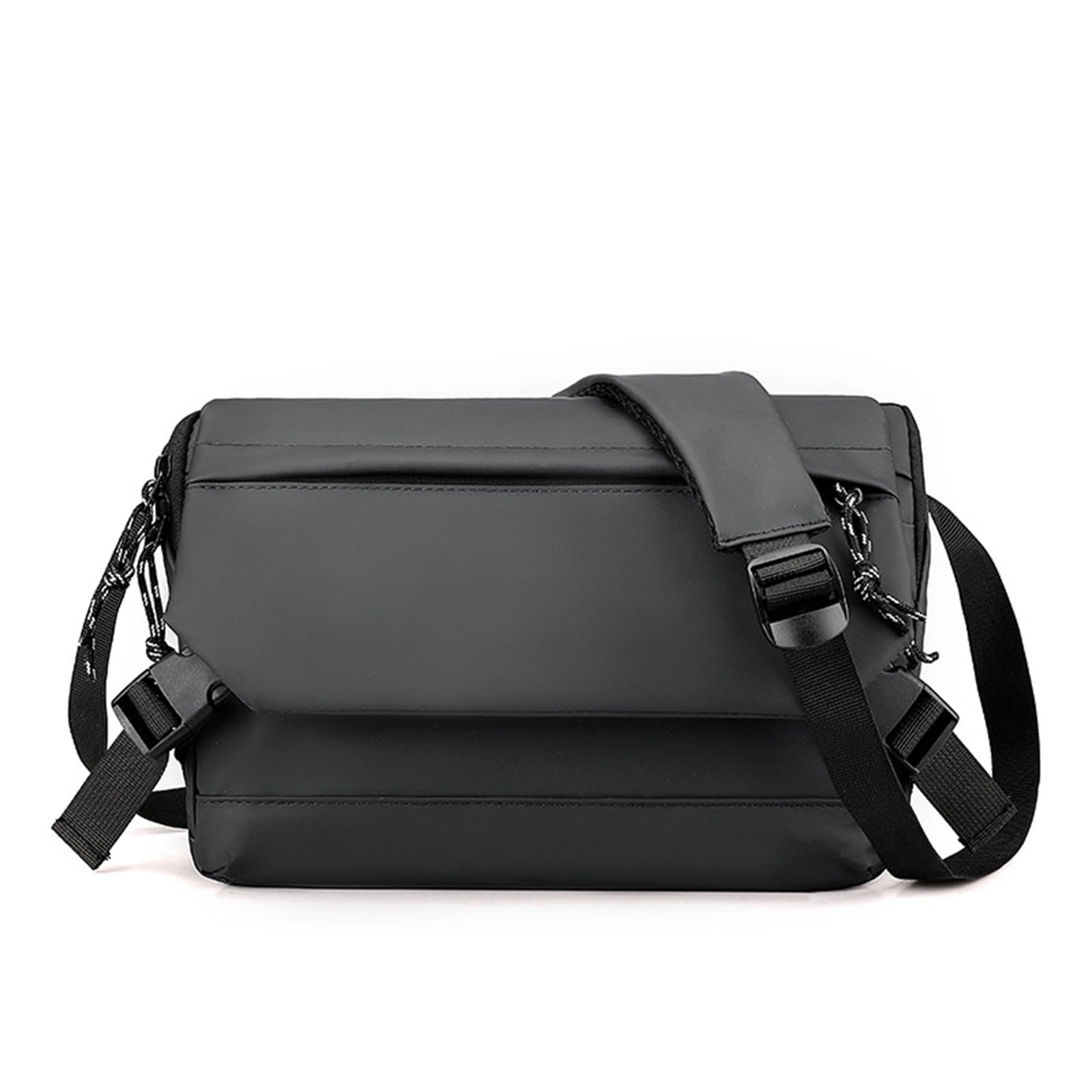 【送料無料】 ショルダーバッグ メッセンジャーバッグ 斜めがけバッグ 軽量 撥水 防犯ポケット PAD収納 斜めがけ メンズ レディース 通勤 通学 旅行 KB6650 色：新型-GRY、サイズ：中サイズ