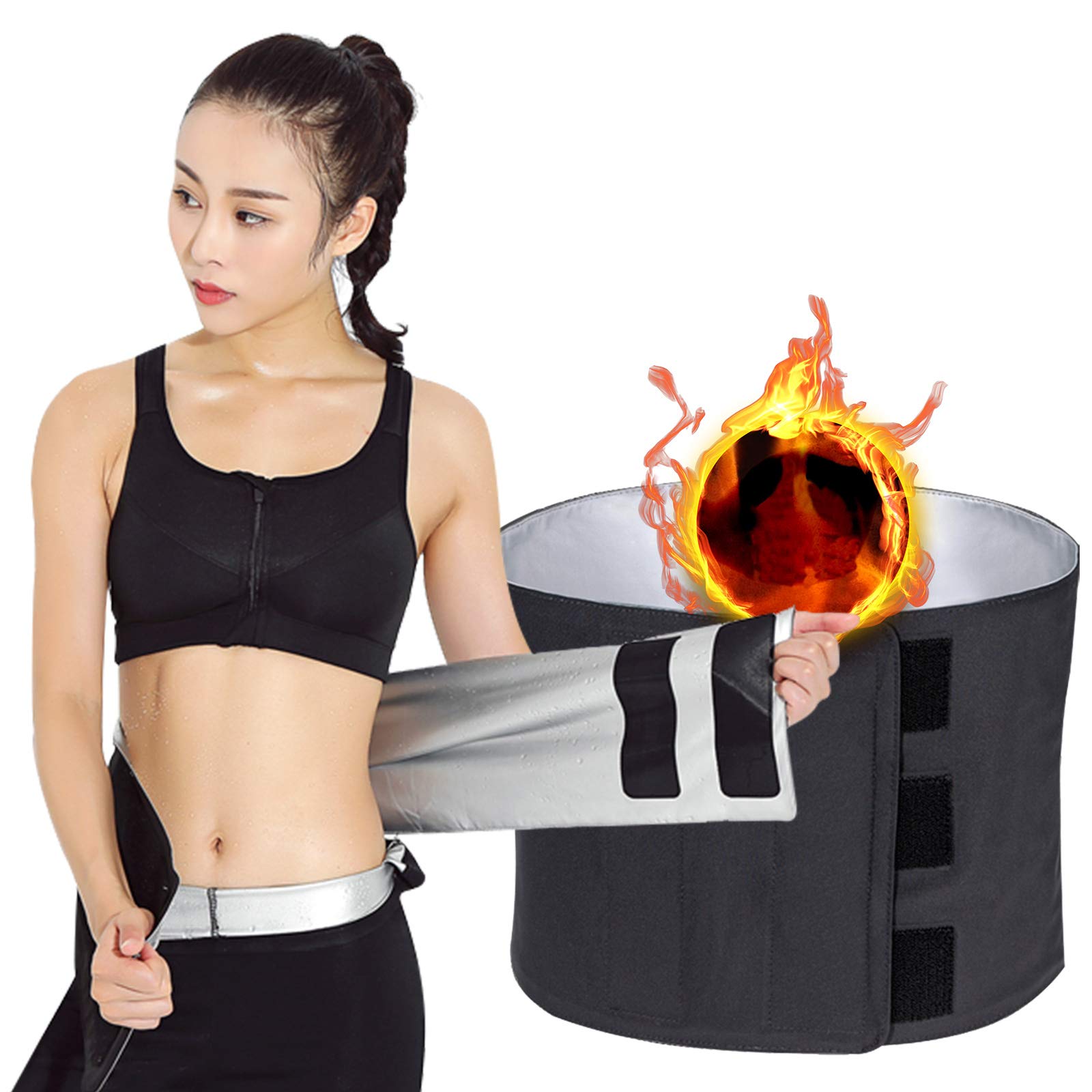 【送料無料】 ダイエットベルト ウエストトリマーベルト 発汗 ベルト レディース 薄手 腹巻 サウナベル..